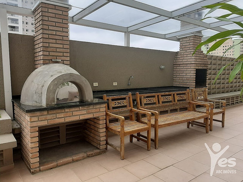 Imagem 8 de 30 de Ref.: 3155 - Apartamento Com Condomínio,03 Dormitórios Sendo 01 Suíte E 02 Vagas No Bairro Campestre, Santo André - Sp - 3155