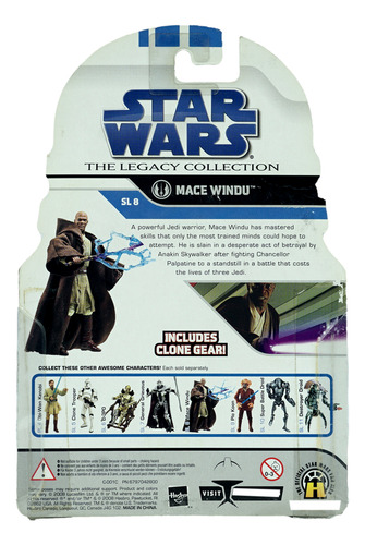 Star Wars Legacy Collection Saga Legends Mace Windu #8