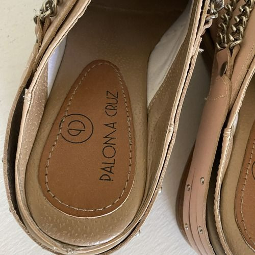 Zapato Zueco Abierto Rosa Paloma Cruz Rosa 39 (Usado)