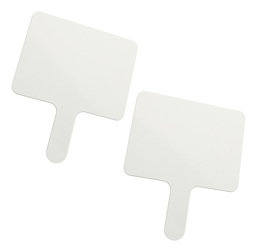 2 Pizarras Blancas De Doble Cara, Tablas De Respuestas Borra