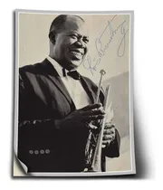 Comprar Adesivo Jazz Blues Louis Armstrong Auto Colante A4 30x21cm C
