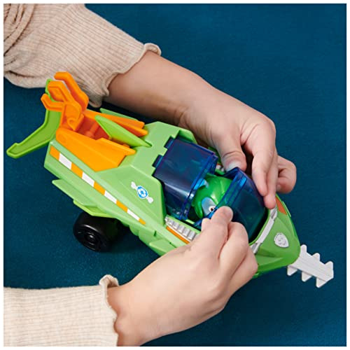 Paw Patrol Aqua Pups Rocky Transforming Sawfish Vehículo Co