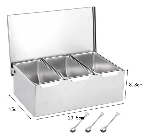 A Tarro De Condimentos, Utensilios De Cocina, Tres Rejillas