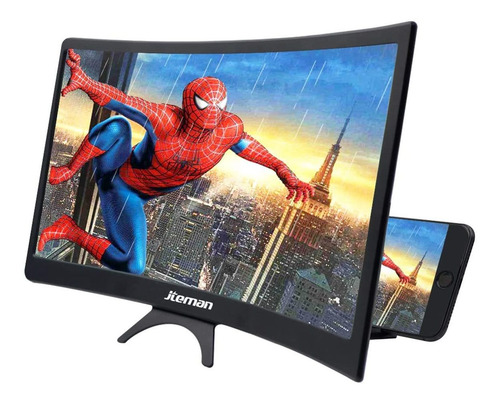 Pantalla Curva D Lupa Compatible Con Todos Los Telefono...