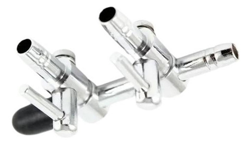 Divisor De Ar Boyu Ad-002 Metal Duplo Para Aquários