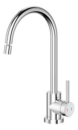 Misturador Monocomando Cozinha Mesa Docolspice Chrome Docol Acabamento Cromado Cor Prateado