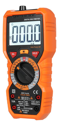 Digital Multimeter, Rms Verdadero, Voltage Medidor, Test