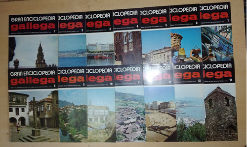 Lote 53 Revistas Gran Enciclopedia Gallega Leer Descripción