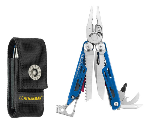 Leatherman Signal Multiherramienta Iniciador F Silbato Cobal