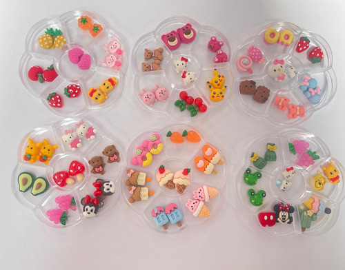 14 Figuras Charms Para Decoración De Slime