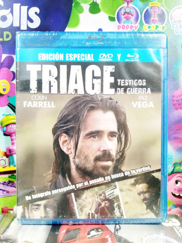 Pelicula Triage Testigos De Guerra Blu-ray Y Dvd