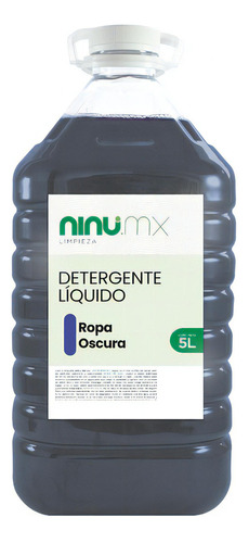 Jabon Liquido Para Ropa Oscura Ninu 5 L Detergente Liquido