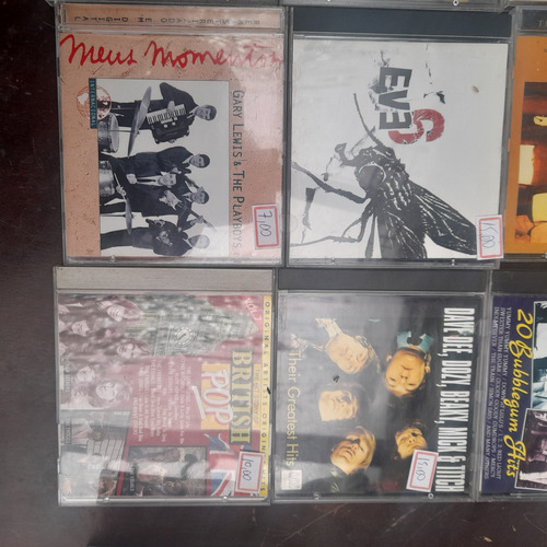 Imagem 3 de 7 de Cd Lote 20 Unidades Rock Pop Inglês Americano Originais /1