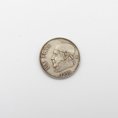 Moneda De Un Peso 1970