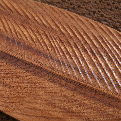 Bandeja De Madera Para Servir Café, Té, Vajilla, Hoja