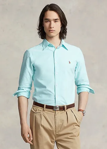 Camisa azul marino ralph lauren new arrivals