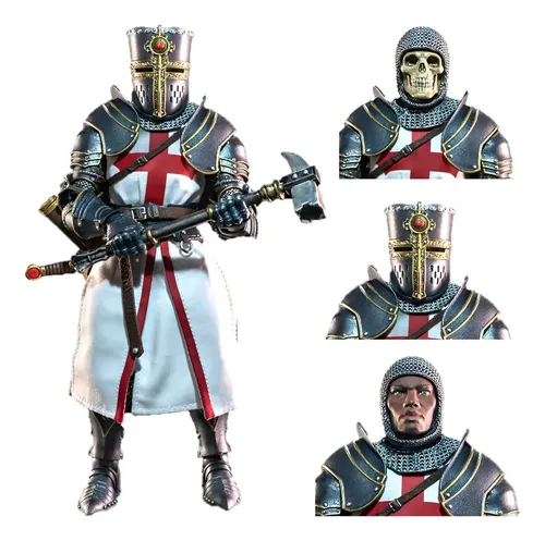 Action Figure Mythic Legions Cavaleiro Medieval Guarda Necro