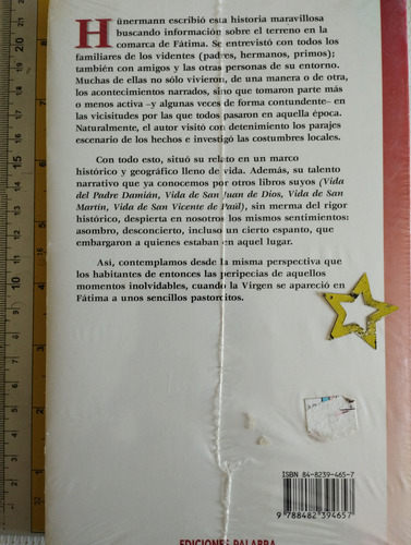 Libro Fátima Wilhelm Hünermann V (Usado)