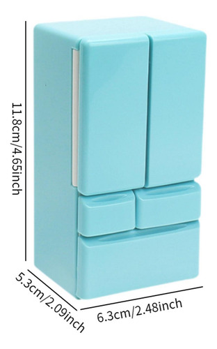Refrigerador En Miniatura Para Casa De Muñecas, Modelo De