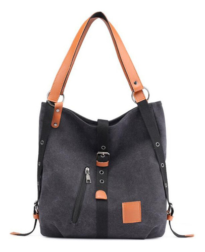 Bolso De Mano Estilo Casual Para Mujer Mochila Convertible Z