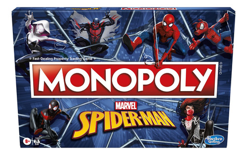 Board Game Hasbro Gaming Monopoly Spider-man 8+ Years