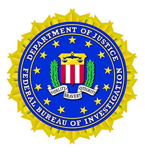 Departamento De Justicia Fagraphix Fbi La Etiqueta Engo