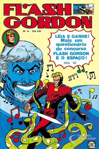 Hq Flash Gordon 14 - Editora Rge