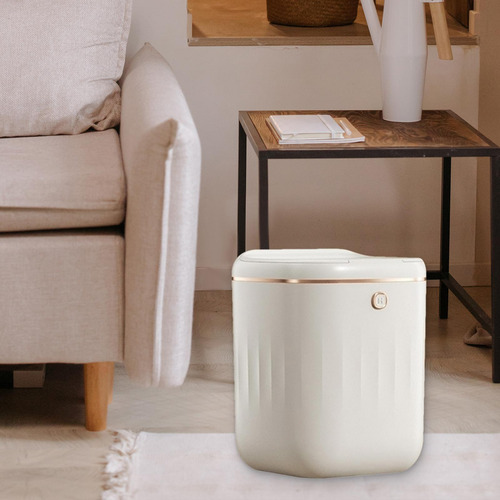 Bote De Basura Para Baño Bote De Basura Sin Y Dorado 20l