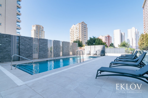 Depto Semi Nuevo En Costa De Montemar, 2d/1b, Vista Al Mar