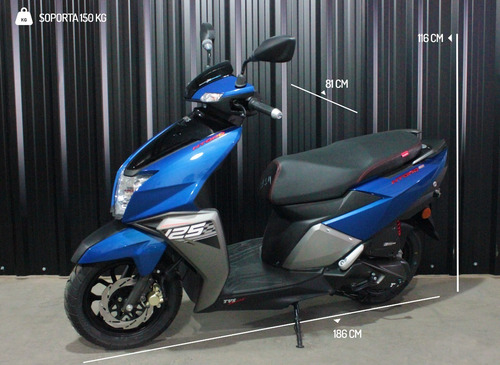 Imagen 5 de 13 de Scooter Tvs Ntorq 125 0km Bluetooth Usb