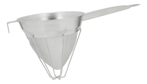 Filtro De Malha Cônica Com Funil E Suporte Com Base 25 Cm