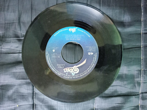 Cindy Lauper, Chicas Quieren Divertirse Disco Vinilo 45 Rpm (Usado)
