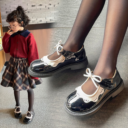Zapatos De Princesa Con Lazo Para Niños Hermosos Cómodos