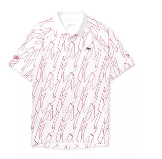 Polo De Hombre Lacoste Sport X Novak Djokovic Estampado