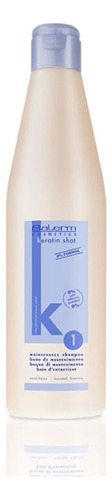 Salerm Keratin Shot Shampoo Mantenimiento De Alisado 500ml