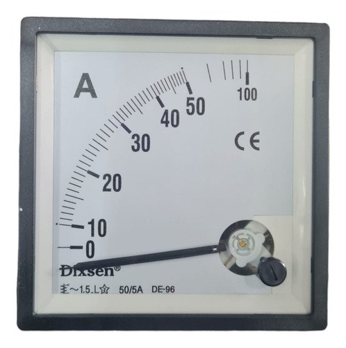Amperímetro Analógico Dixsen Con Transformador 0-50a