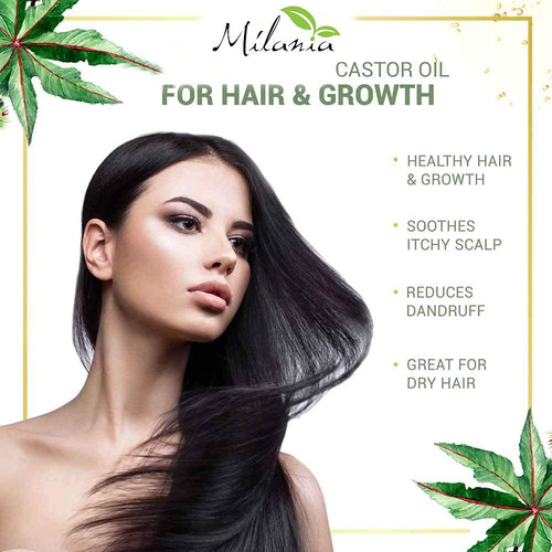 Serum Milania Aceite De Ricino Orgánico 100% Puro Prensado E