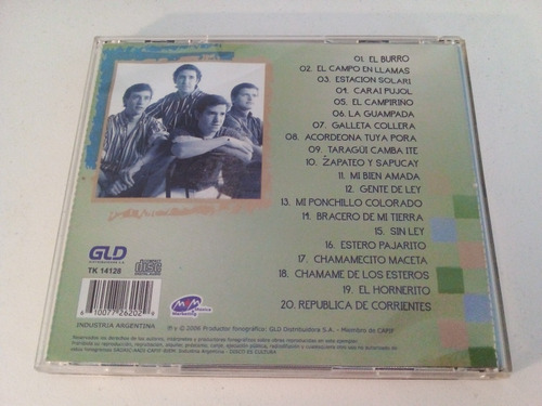 Los Alonsitos (chamamé, Folklore) - 20 Temas Éxitos - Cd (Usado)