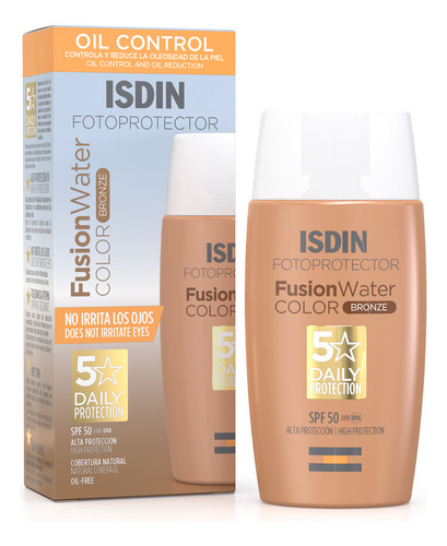 Protector Solar Isdin Fusion Water Color Bronze Spf50 50ml