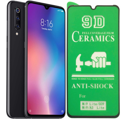 Vidrio Protector Completo Para Xiaomi Mi9