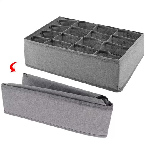 Organizador Tela Ropa Interior 16 Divisores Plegable