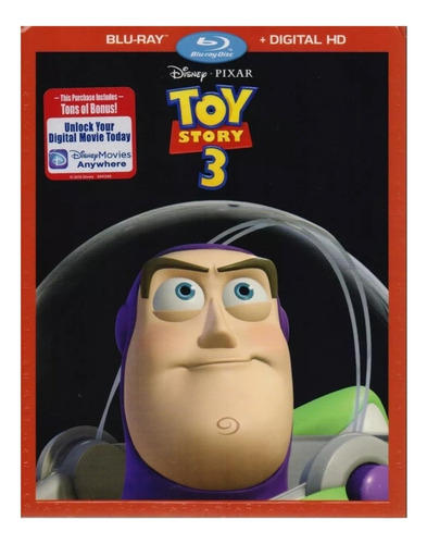Toy Story 3 Tres Pelicula Blu-ray + Copia Digital