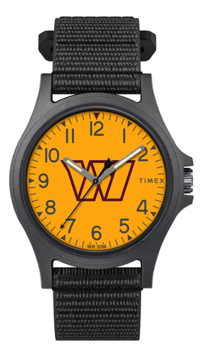 Reloj Timex Nfl Pride Washington Commanders Para Hombre, 40