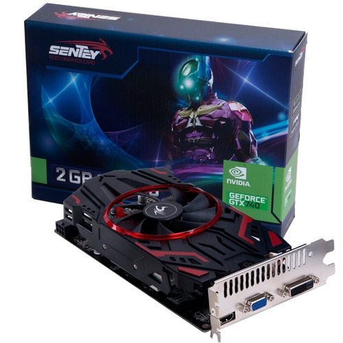Placa De Video Geforce Gt 740 2gb Ddr5 Sentey Nvidia