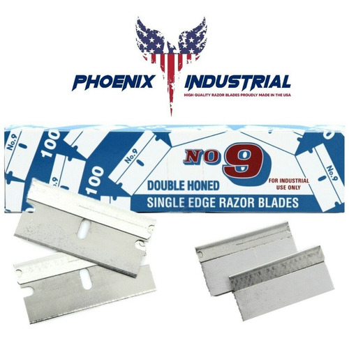 Hojas De Afeitar Doble Afilado 100pz