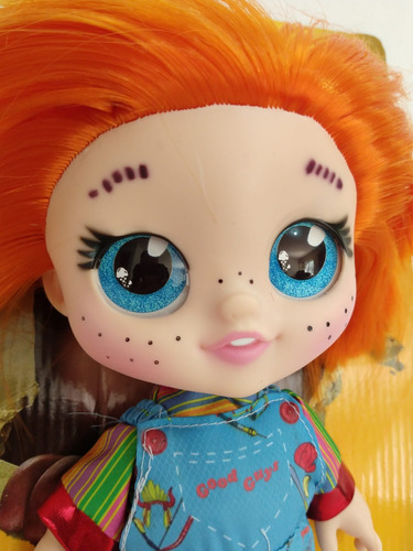 Muñeca De Chucky Bebé Articulada Fabricada En Vinil De 27 Cm