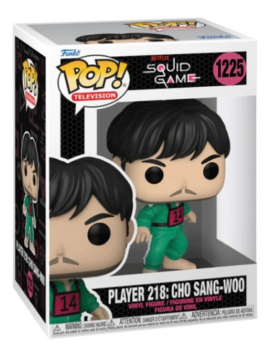  Funko Pop! Squid Game Player 218 Cho Sang Woo 1225