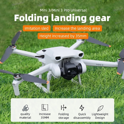 Plegable Booster Tren De Aterrizaje Dji Mini 3/3 Pro Drone