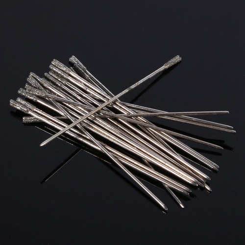 Brocas Lapidarias Recubiertas De Diamante De 20 Piezas 1mm