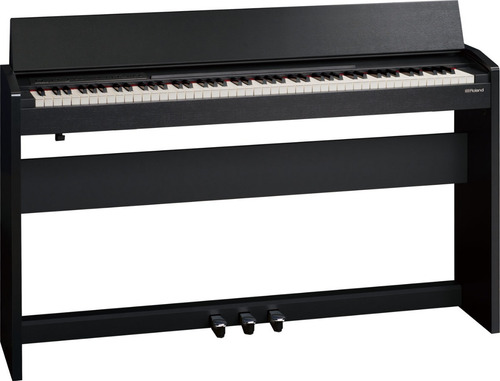 Imagen 3 de 5 de Piano Digital Roland F-140r Cbl C/ Mueble 88 Teclas